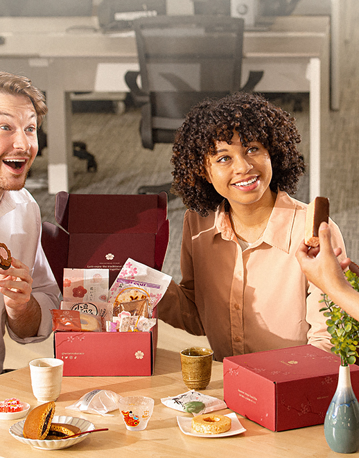 Our traditional Japanese snack box corporate gift option is a unique and thoughtful way to do just that.