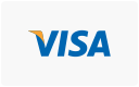Visa payment card logo in blue and yellow